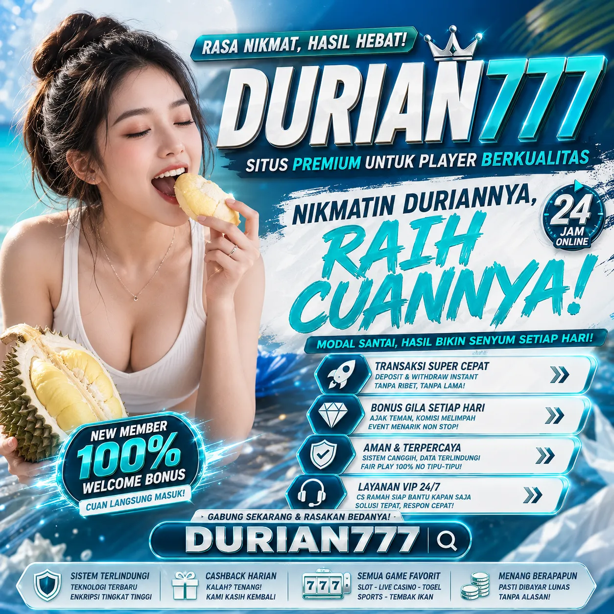 DURIAN777 Banner